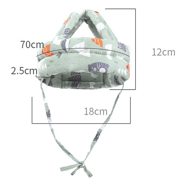 Gorro Antigolpes bebe guagua